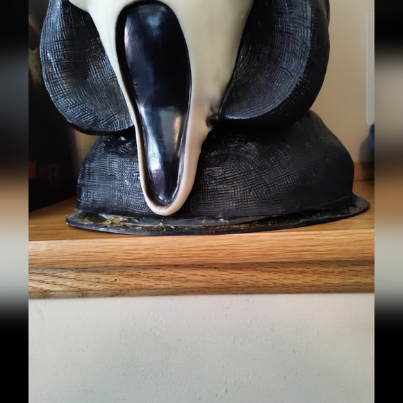 Vintage Scream Ghostface Fun World 1996 Latex Mask Bust Prop - Picture 7 of 7